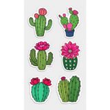 Kaktüs Sticker Telefon Laptop Notebook Tablet Defter Matara Stiker Etiket ST1588