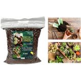 Kaktüs Sukulent Toprağı 10 Lt - 7'li Özel Karışım Akıllı Gübre Ka