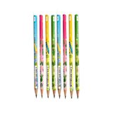 Kaktüs Yuvarlak Kurşun Kalem 8 Adet 1 Paket Faber Kurşun Kalem 2B Siyah Kurşun Kalem Kaktüs Desenli 2B Kalem