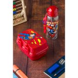 KaktüsKedi 4 Bölmeli Beslenme Kutusu 500 ML Matara Seti Superman 7480000717606