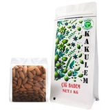 Kakulem 1 kg Sertifikalı Yerli Çiğ Badem İçi