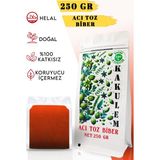 Kakulem 250 gr Güneşte Kurutulmuş Acı Toz Biber