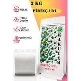 Kakulem GLUTENSİZ SERTİFİKALI Katkısız Bebek Pirinç Unu (2 KG)