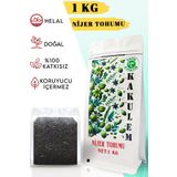 Kakulem Sertifikalı Doğal Kızıştırıcı Nijer Tohumu 1 Kg