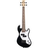 Kala Solid Body 4 Telli Jet Black Perdeli U•BASS® Bas Gitar