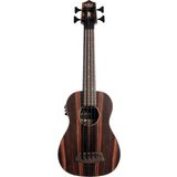 Kala U-Bass Şeritli Abanoz Elektro Akustik Mini Bas Gitar