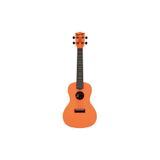 Kala Waterman Recycled Concert Ukulele (Sunset Orange)