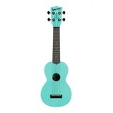 Kala Waterman Recycled Soprano Ukulele (Aqua Mist - Glow In The D