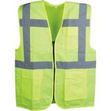 Kalant Reflektörlü Mühendis Yeleği (Sarı) - Renkli - 2XL