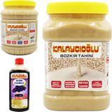 Kalaycıoğlu Bozkır Beyaz Tahin 1900 Gr- Bozkır Beyaz Tahin 935 gr - Üzüm Pekmezi 950GR - 3,9 kg