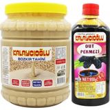 Kalaycıoğlu Bozkır Beyaz Tahin 1900 gr - Dut Pekmezi 950 gr - 3 kg