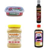 Kalaycıoğlu Bozkır Beyaz Tahin 935 gr + Nar Ekşisi 350 gr + Haşhaş Ezmesi 400 gr + Üzüm Pekmezi 950 gr - 3 kg