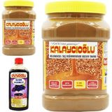 Kalaycıoğlu Bozkır Kavrulmuş Tahin 935 gr x 2 + Üzüm Pekmezi 950 gr - 3 kg