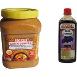 Kalaycıoğlu Bozkır Tahin Dünyası 935 gr Kepeksiz Tahin ve 950 gr Üzüm Pekmezi Lezzetli Kombinasyon