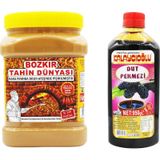 Kalaycıoğlu Bozkır Tahin Dünyası 935 gr Kepeksiz Tahin+Dut Pekmezi 950 gr