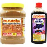 Kalaycıoğlu Bozkır Tahin Dünyası Kepeksiz Tahin 935 gr - Üzüm Pekmezi 950 g