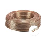 Kalaylı Bakır Kordon Kablo 2x0.22mm 2 Pin Jst Şeffaf Montaj Kablosu 2 Li Şerit Led Kablosu 100 Metre