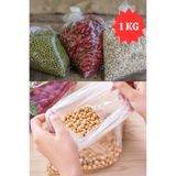 Kalbi Ticaret Bakkaliye Torbası 1 Kg Şeffaf Naylon Torba 2'lik 23x36 Cm Bakliyat Torbası Kalın Poşet
