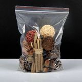 Kalbi Ticaret Kilitli Torba 100'lü(Tüm Ebatlar) Kilitli Buzdolabı Poşeti Şeffaf Naylon Torba Kilitli Saklama Poşeti (13x16 cm)