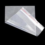 Kalbi Ticaret Kilitli Torba 100'lü(Tüm Ebatlar) Kilitli Buzdolabı Poşeti Şeffaf Naylon Torba Kilitli Saklama Poşeti (15x18 cm)