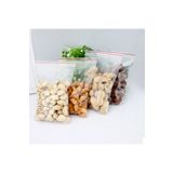 Kalbi Ticaret Kilitli Torba 10x12 Cm 100'lü Kilitli Buzdolabı Poşeti Şeffaf Naylon Torba Kilitli Saklama Poşeti