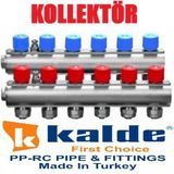 Kalde 1 Ic Disli Kendinden Vanali Kollektor 10 Delikli (Tane)