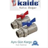 Kalde 1" Kollektör Vanası Renk Seçmeli.. ( Fiyat 1 Ad. İçin Geçerlidir.) renk-kirmizi