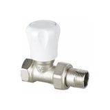 Kalde 3391-VRR-0B0010 1/2" Ağır Tip Düz Radyatör Vana