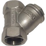 Kalde 3/4" Sarı / Krom Pislik Tutucu Su Filtresi DN20 - Threaded Strainer - DN20 - 3/4" - 1 Adet
