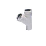 Kalde 45 Derece 110x50 cm 3.2 Pvc-u Tek Çatal
