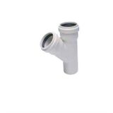 Kalde 45 Derece 75x50 cm 3.2 Pvc-u Tek Çatal