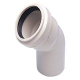 Kalde 75 mm Pvc-U Dirsek (45°)