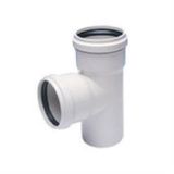 Kalde 87 Derece 75x75 cm 3.2 Pvc-u Tek Çatal