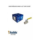 Kalde Dogalgaz Vanası 1+1/2" 1Kolı 8 Adet