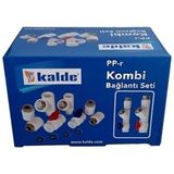 Kalde Kombi Bağlantı Seti (Dirsekli) Yüksek Dayanıklılık Özellikli Kolay Montaj