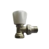 KALDE Köşe Radyatör Vana 1/2" Havlupan Kalorifer Petek (HAFİF TİP / ECO)