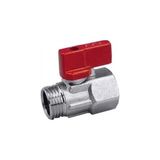 Kalde Mini Küresel Vana - 1/2" Kırmızı