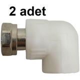 Kalde Pp Hareketli Dirsek 25 *3/4 (Kombi Altı Bağlantı Dirseği) 2 Adet