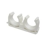 Kalde Pprc Çiftli Plastik Boru Kelepçesi - Polipropilen Pipe Fittings - 32MM - 10 Adet