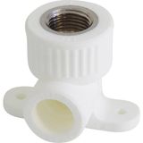 Kalde Pprc Dişi Batarya Bağlantısı / 3 Delik (Kulaklı Dişi Dirsek) - Polipropilen Pipe Fittings - 20-1/2" - 10 Adet