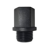 Kalde Pprc Dişli Körtapa (Plastik Boru Dişli Körtapa) - Polipropilen Pipe Fittings - 20 mm-1/2" - 50 Adet