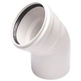 Kalde Pvc Atık Su Borusu Dirsek 50X45˚ - 50 x 45 mm
