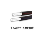 Kalde Vesbo Pprc Spiral Kılıflı Pex Boru Kırmızı 1 mt Fiyatıdır (Topu 80 mt ) Dir Paket 5 Li