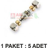 Kalde Yerden Isıstma Pex Boru Rekoru 16X2 (Hortum-Hortum) 1 Adet Paket 5 Lu