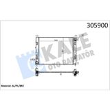 Kale 0518591AB - Motor Su Radyatoru Captur I 12 Clıo Iv 12 Dokker 12 Symbol Iıı 14 Sandero Iı 12 0.9 Tce 1.2 Tce 1.5 Dcı 1.6 506×414X18