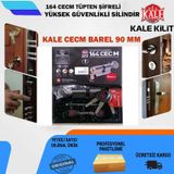 Kale 164cecm 90mm Tüpten Şifreli Mandallı Kilit-nikel