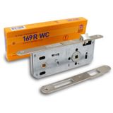 Kale 169 R Wc İç Kapı Banyo Wc Kilit 40 Mm Oval Nikel 169 Wc