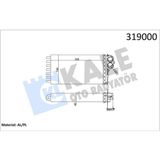 Kale 2081822AL - Kalorifer Radyatörü 206 98 Xsara 99 247×134