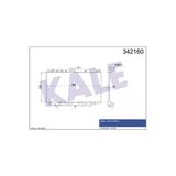 Kale 342160 Radyatör Toyota Toyota Corolla Compact Liftback Wagon Al Pl Brz Mek/Otom