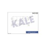 Kale 343100 Turbo Radyatörü Transporter T5 03- 1.9 Tdı 2.0 Tdı 2.5 Tdı Transporter T6 15- 720X194x27